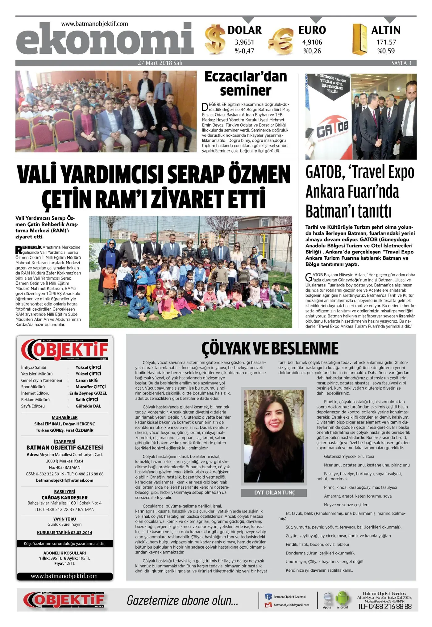 26.03.2018 tarihli sayı, 3. sayfa