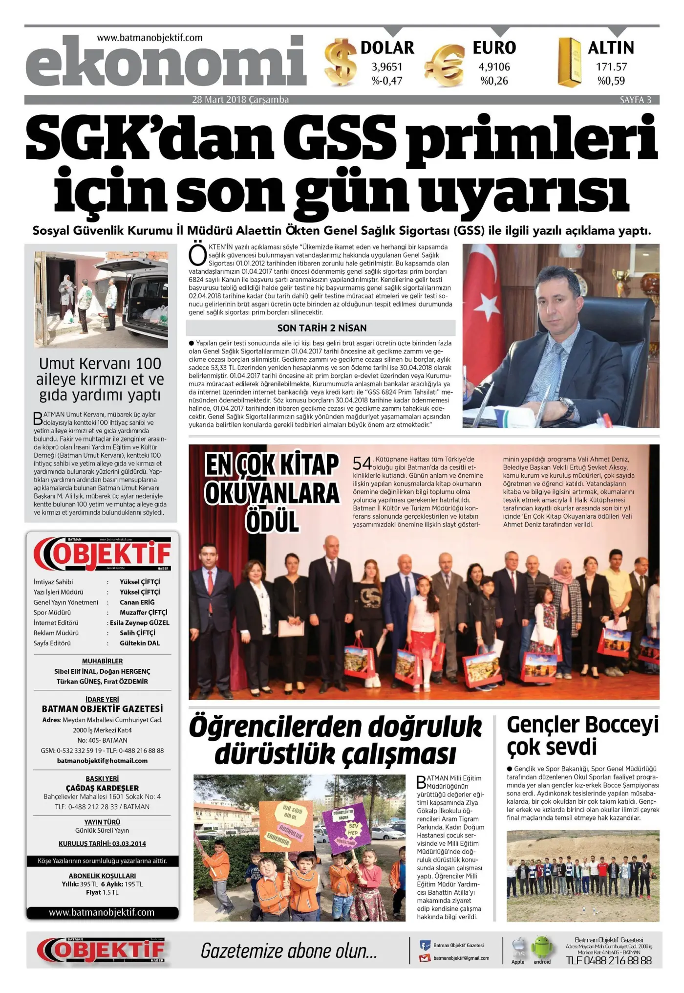 27.03.2018 tarihli sayı, 3. sayfa