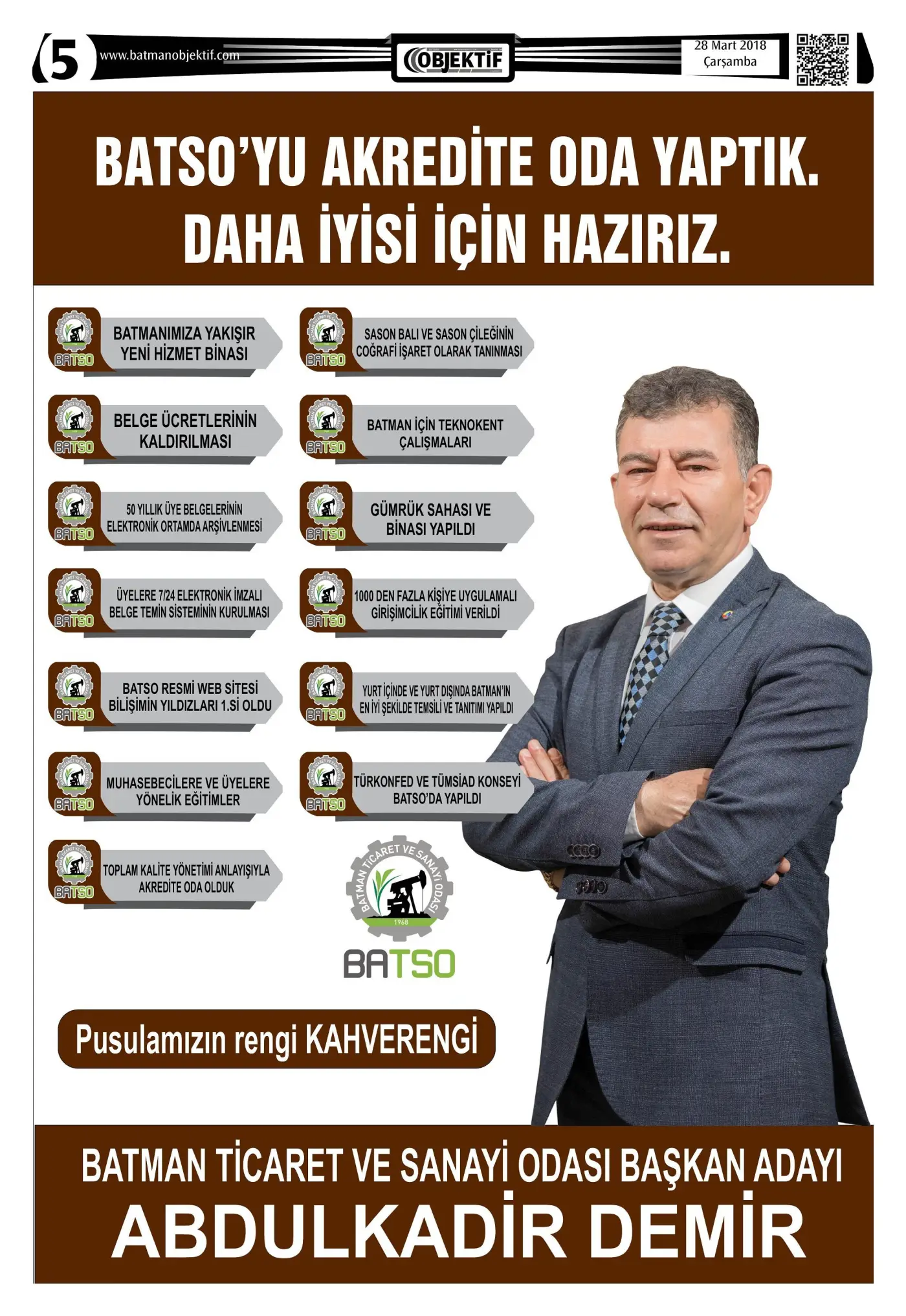 27.03.2018 tarihli sayı, 5. sayfa