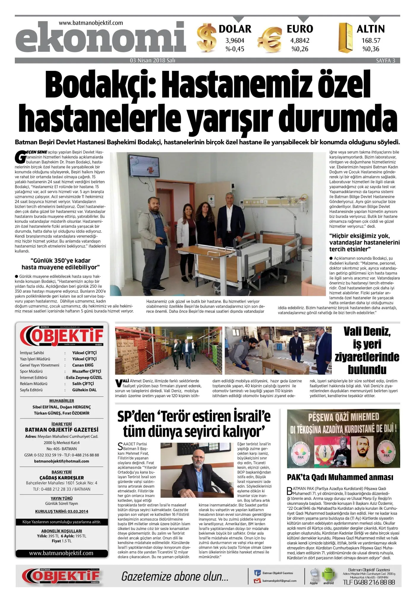 02.04.2018 tarihli sayı, 3. sayfa