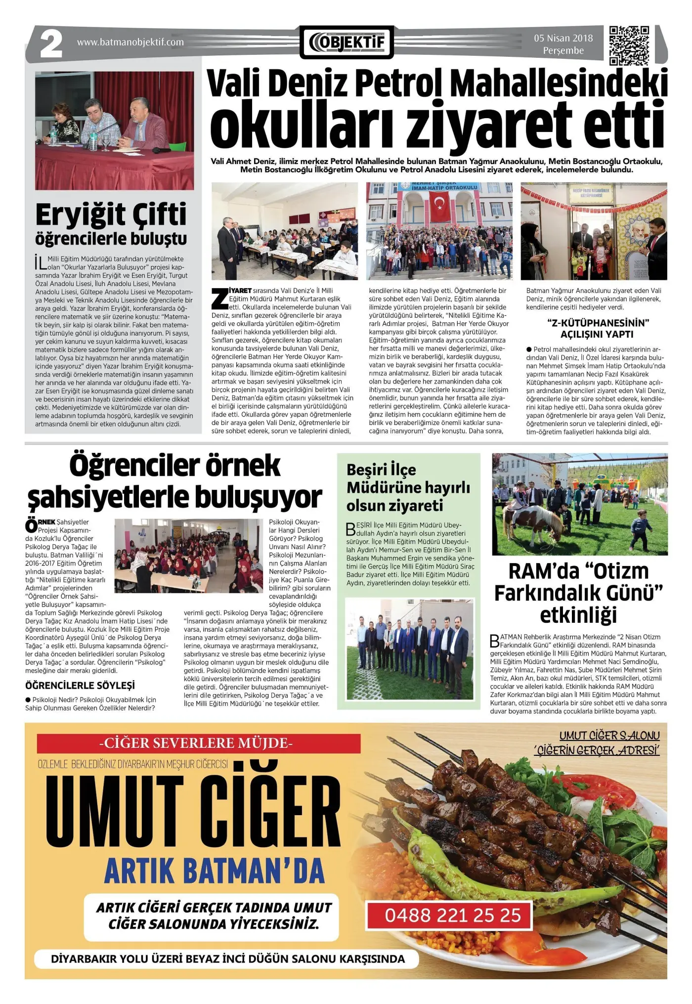 04.04.2018 tarihli sayı, 2. sayfa