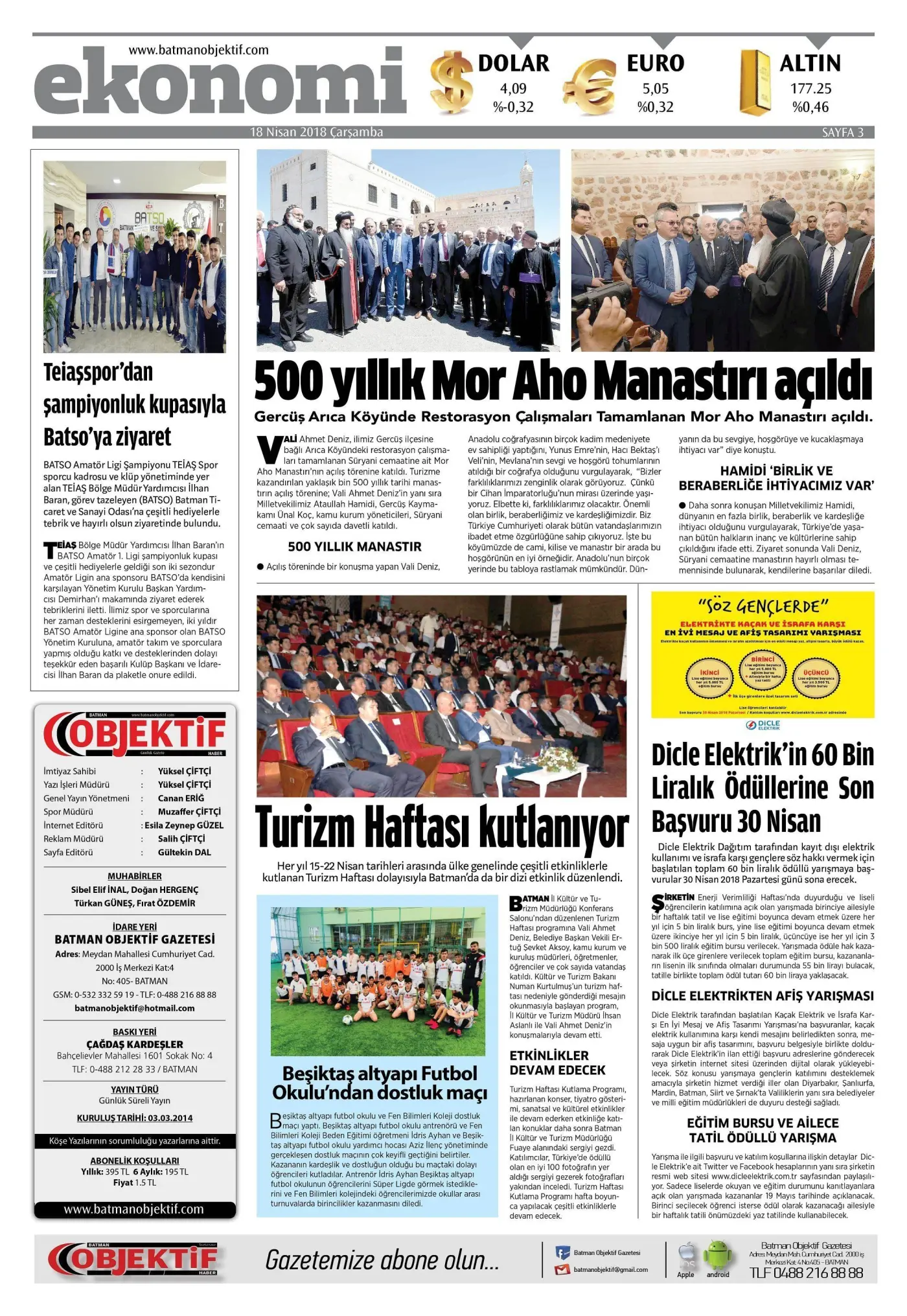 17.04.2018 tarihli sayı, 3. sayfa