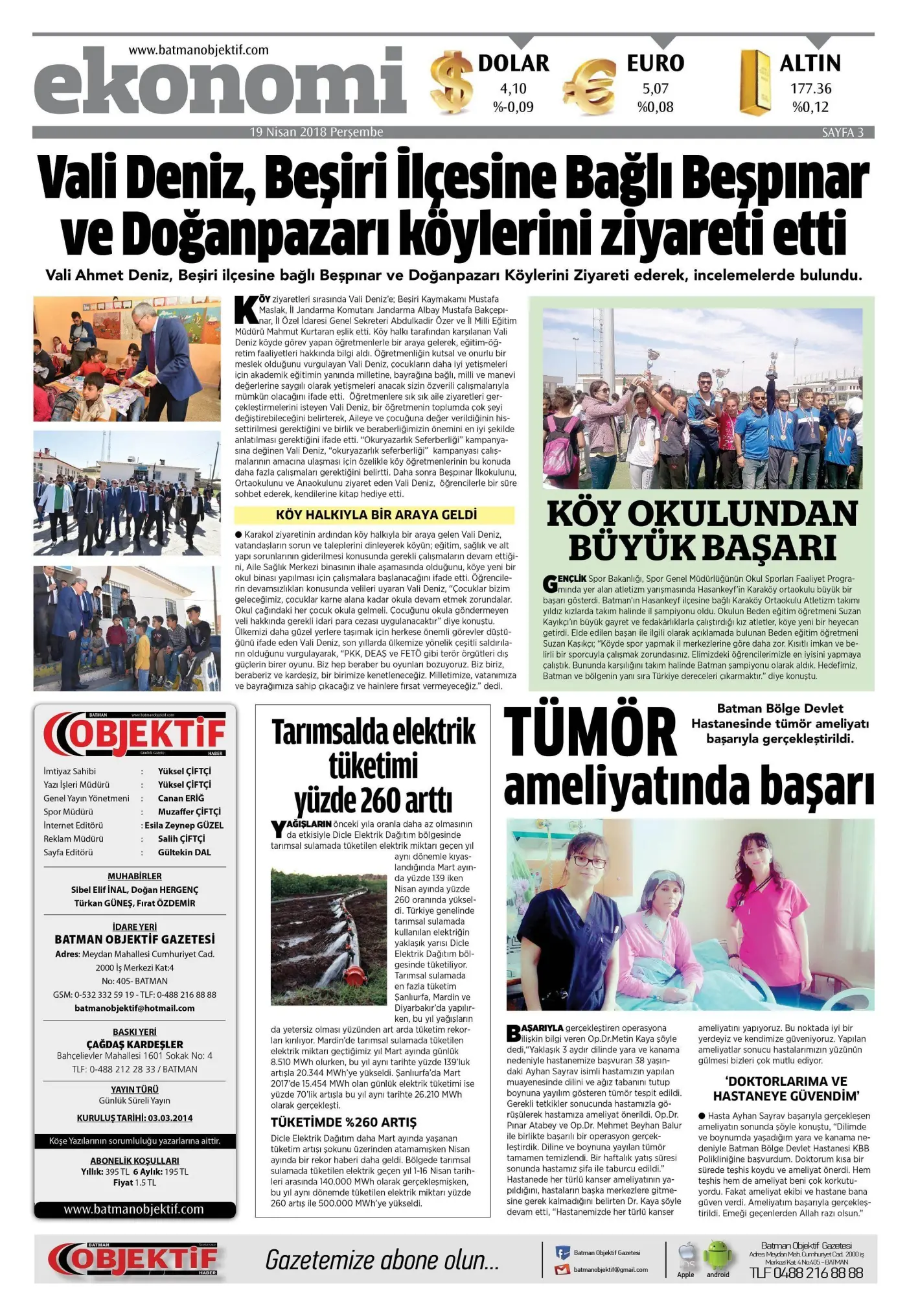 18.04.2018 tarihli sayı, 3. sayfa