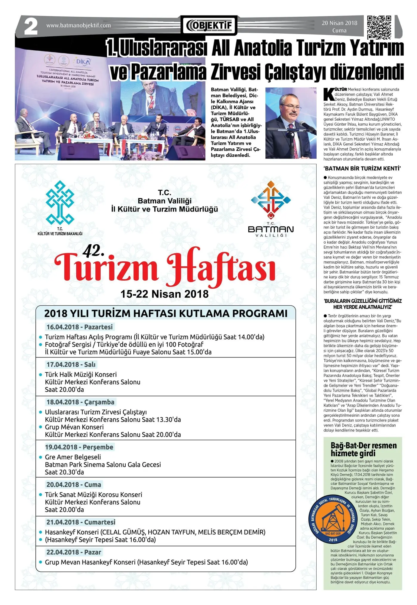 19.04.2018 tarihli sayı, 2. sayfa
