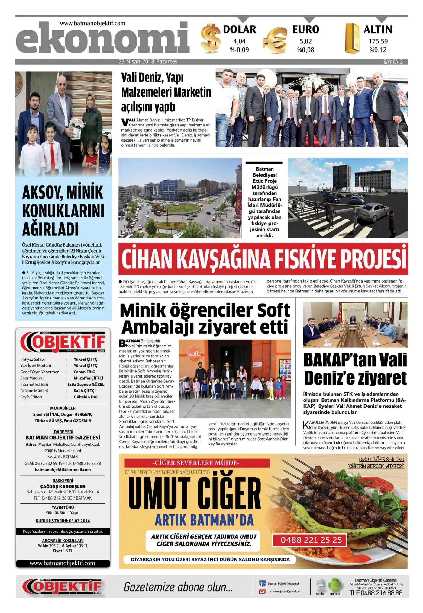 22.04.2018 tarihli sayı, 3. sayfa