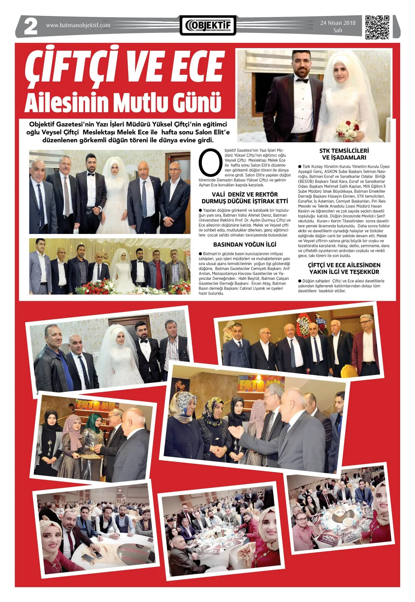 23.04.2018 tarihli sayı, 2. sayfa