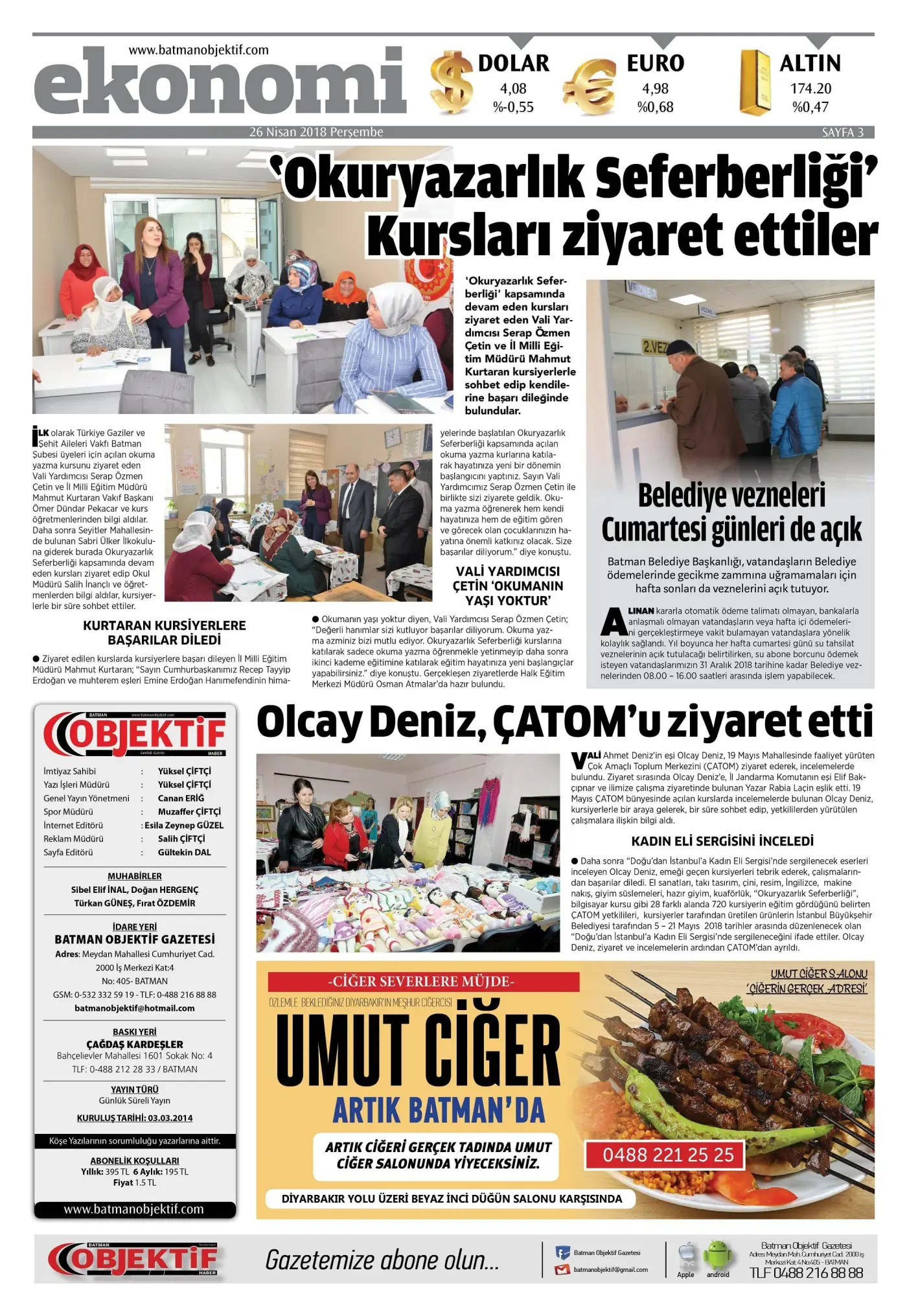 25.04.2018 tarihli sayı, 3. sayfa