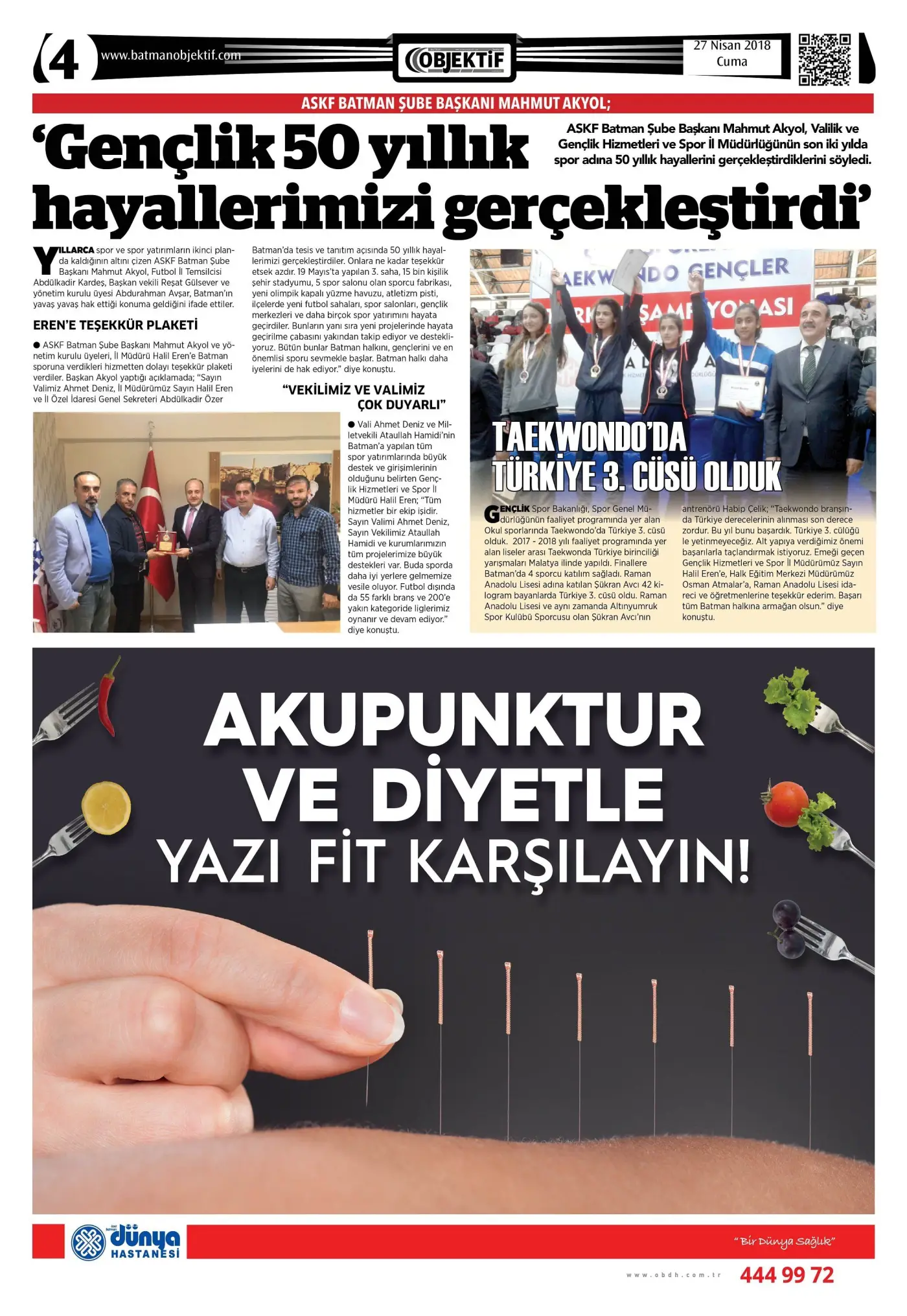 26.04.2018 tarihli sayı, 4. sayfa