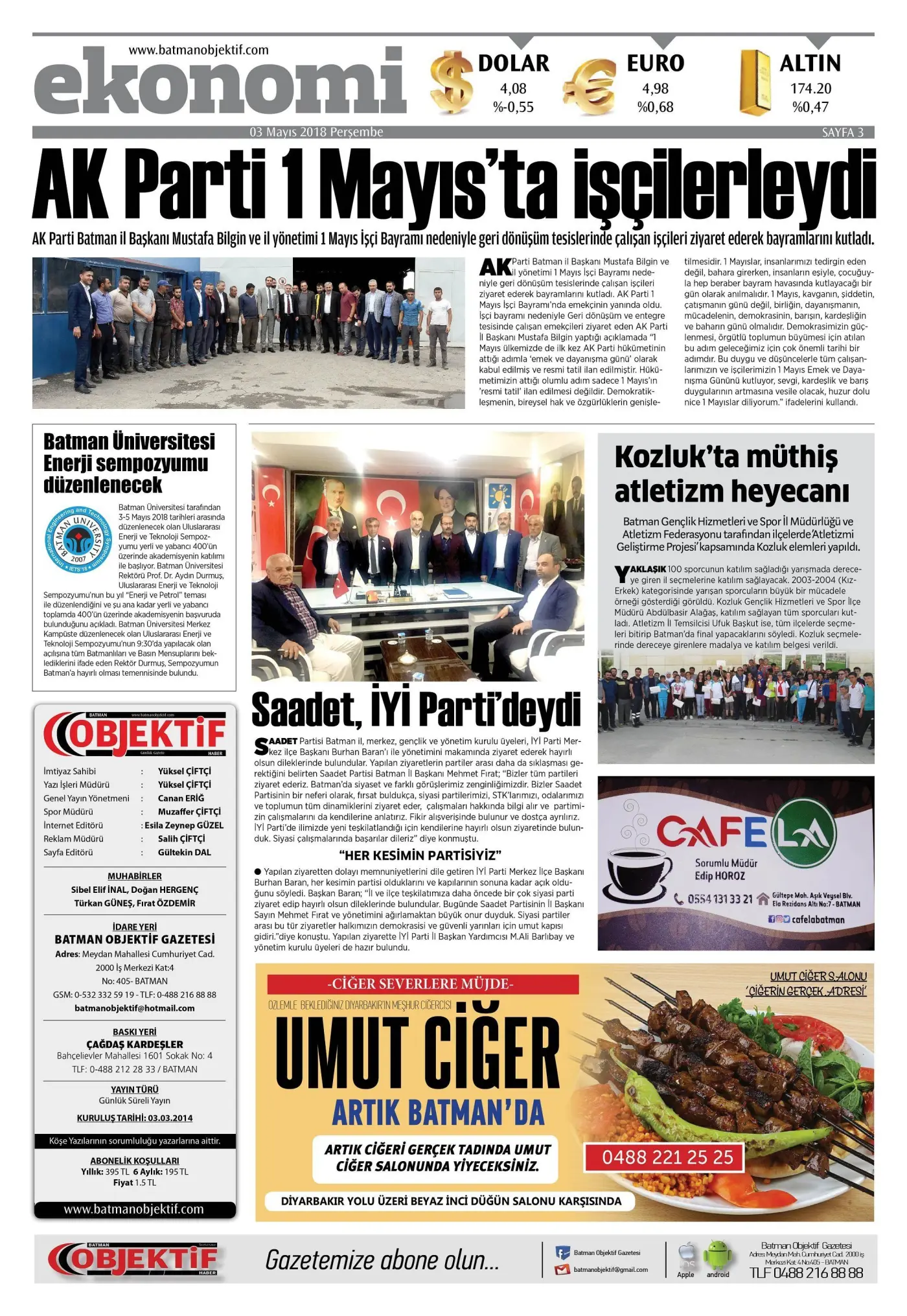 02.05.2018 tarihli sayı, 3. sayfa