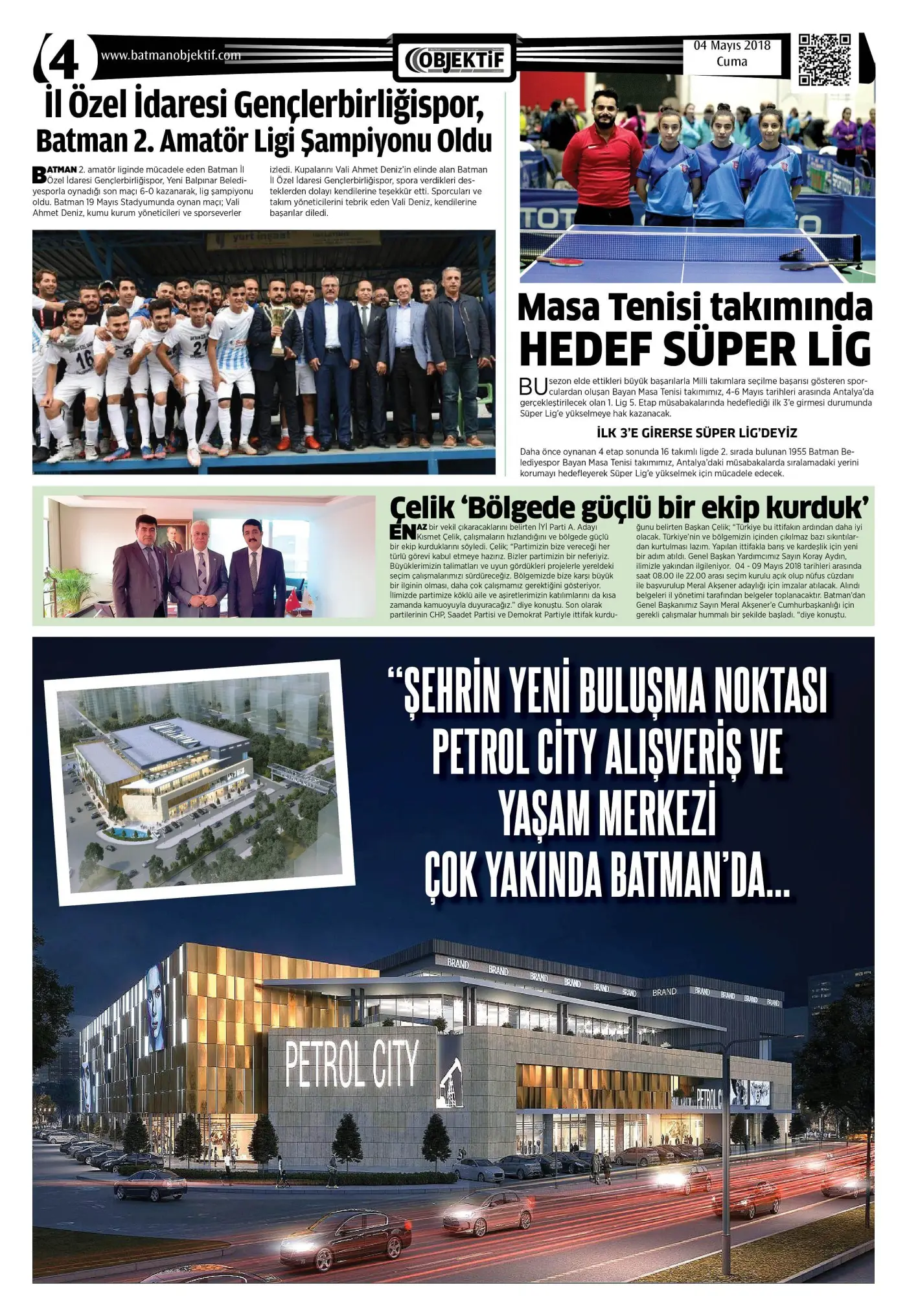 03.05.2018 tarihli sayı, 4. sayfa