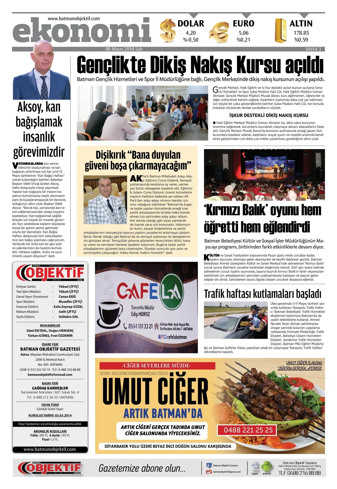 07.05.2018 tarihli sayı, 3. sayfa