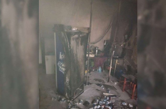 İş yeri yanan esnaf yardım bekliyor