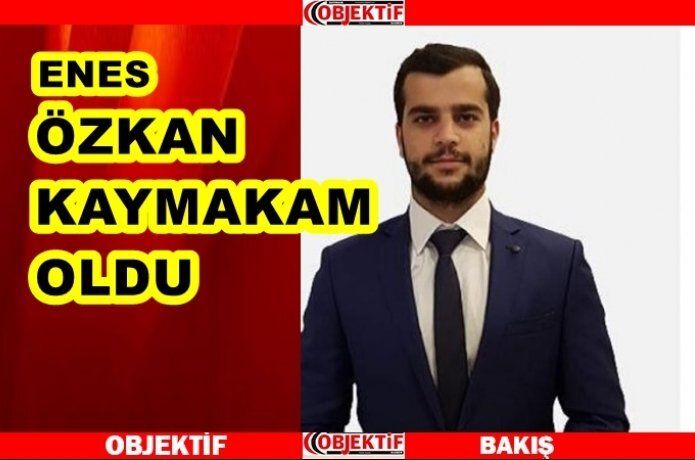 Batmanlı Özkan Kaymakam oldu