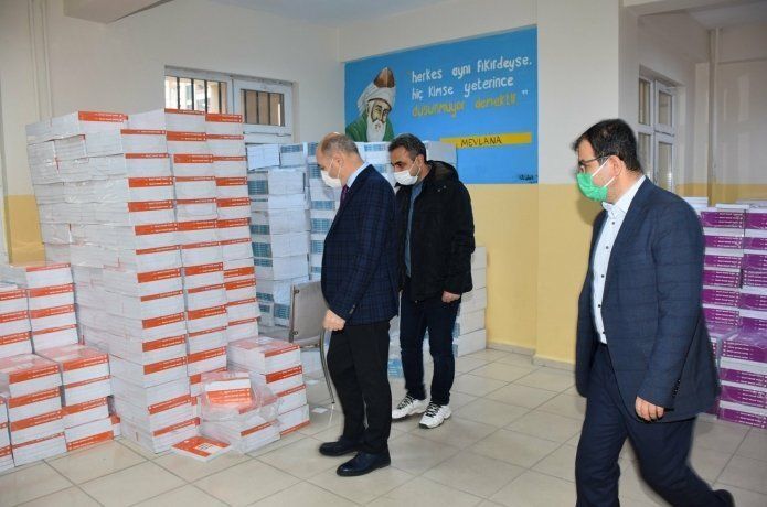 Öğrencilere kitap desteği
