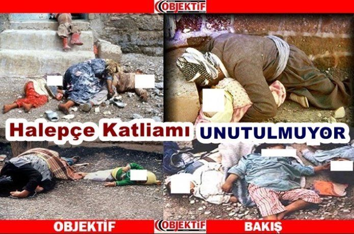 Halepçe katliamı lanetlendi