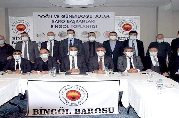 Bölge Barolarından ortak açıklama