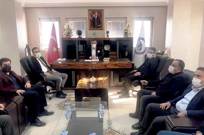 İl Başkanı Gür’den SMMMO ve SGK’ya ziyaret