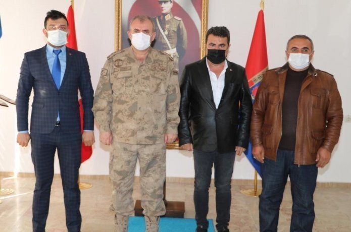 Şehit ailelerinden Çakmak’a ziyaret
