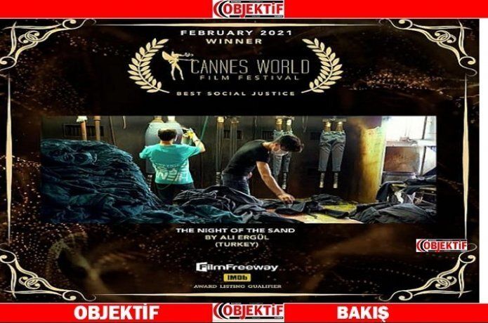 Cannes World film festivalinden Ergül'e ödül