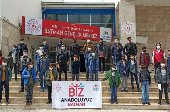 Gençler ‘biz Anadoluyuz’, projesiyle geziyorlar