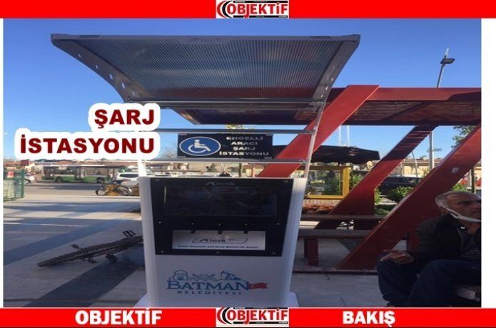 Akülü sandalye şarj istasyonları kuruldu