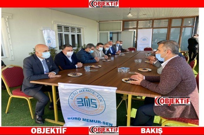 Milletvekili Özdemir, Büro Memur-Sen yönetimini ziyaret etti.