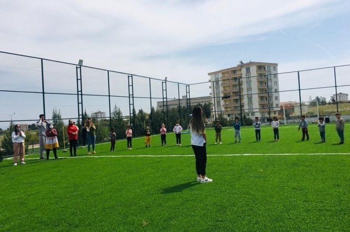Minikler spora başladı