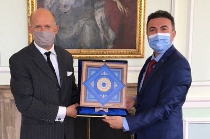 Demir, İngiltere Ankara Büyükelçisi Dominick Chilcott’u ziyaret etti