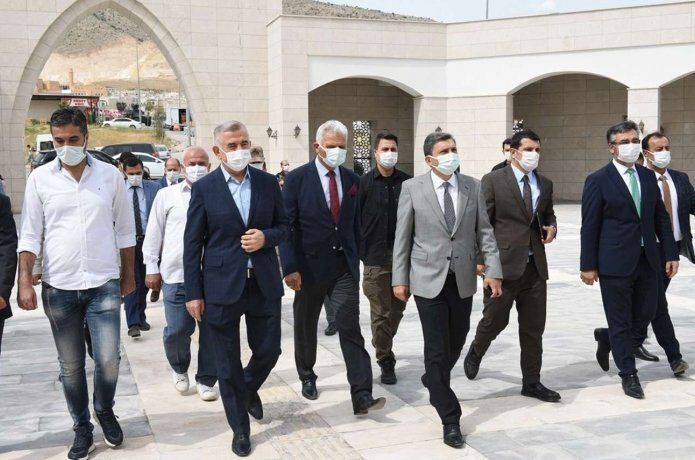 Vali Şahin Hasankeyf ilçesinde incelemelerde bulundu