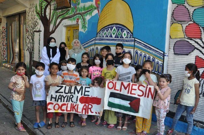 Kubbet-üs Sahra resmini çizdiler