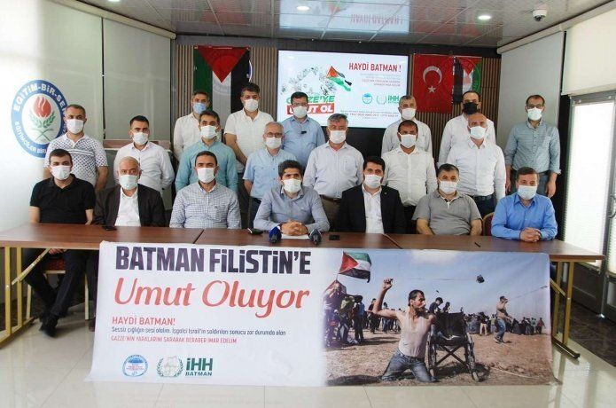 İşgalcilerin harabeye çevirdiği Filistin’e yardım kampanyası başlatıldı