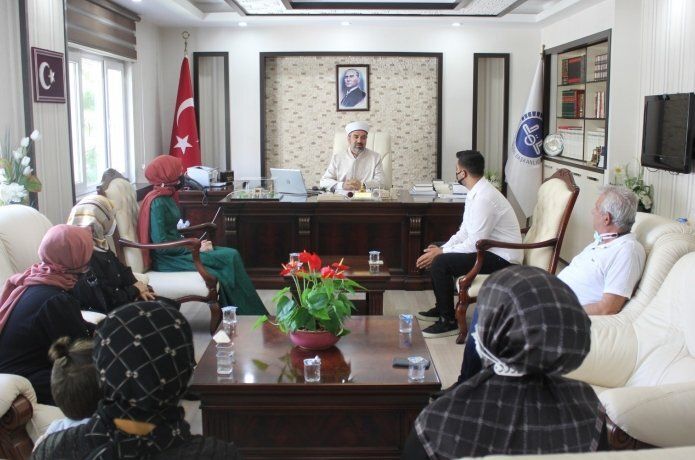 Ukrayna vatandaşı Müslüman oldu.