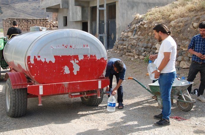 Yıllardır su sorunu yaşayan köylüler sorunlarına çözüm bekliyor