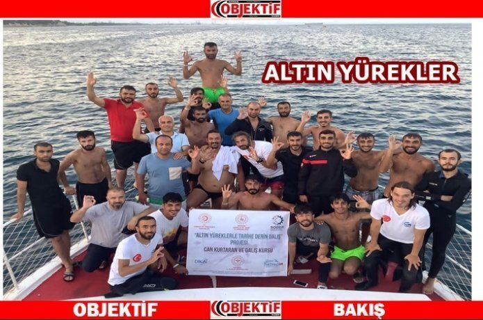 Altın yürekler, SOGEP ve DİKA ile 1 yıldız dalıcı oldu!