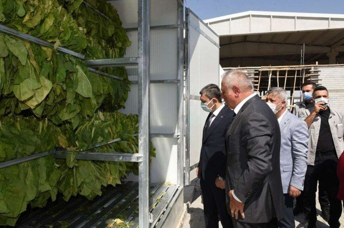 Batman’da tütün kurutma fabrikası açıldı