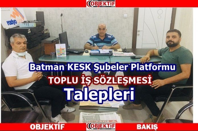 KESK heyeti Batman’a geliyor