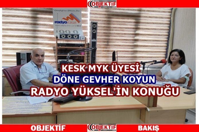 Gevher koyun Radyo Yüksel'e konuk oldu