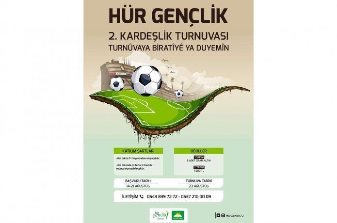 HÜDA PAR Batman’da ‘Kardeşlik Turnuvası’nın ikincisini düzenliyor