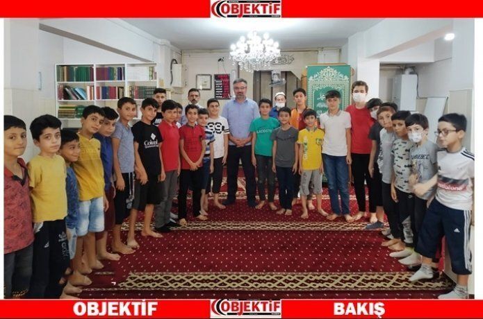 İl Müftüsü Erhan'ın öğrencilerle buluşması