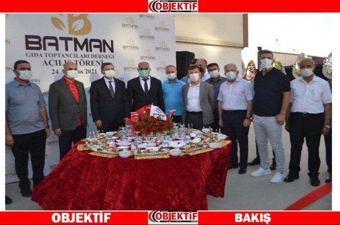 Batmanlı gıda toptancıları bir arada