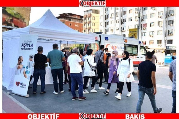 Yaşam’dan ‘aşı’ standı
