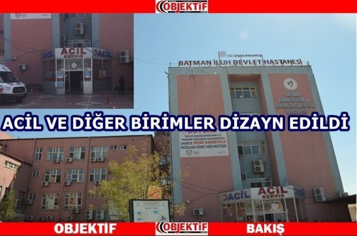 İluh devlet hastanesi hasta kabulüne başladı