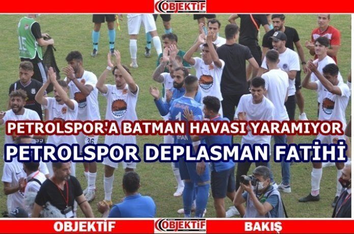 Batman Petrolspor deplasmanda kazanıyor