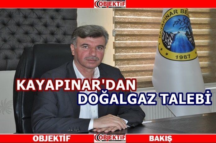 Kayapınar beldesi belediyesi doğalgaz başvurusunda bulundu