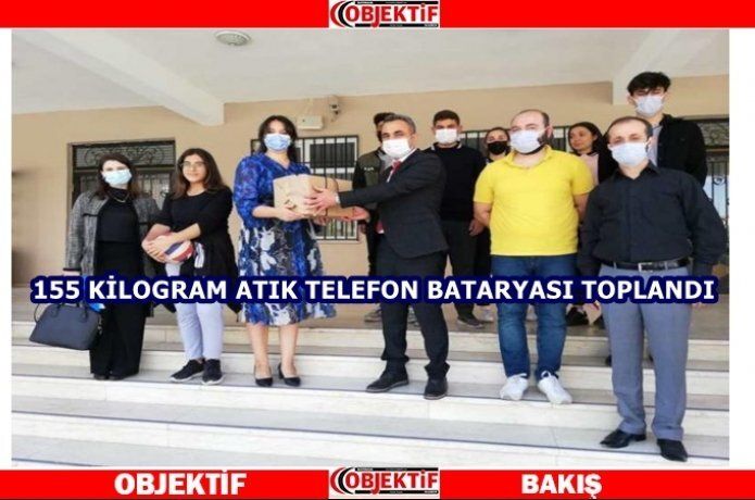 Atık piller geri dönüşüme kazandırıldı