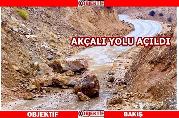Yağış sonrası heyelan