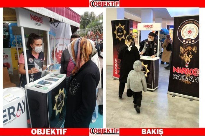Narkotik ekipleri bilgilendiriyor