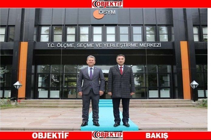 Rektör Demir’den ÖSYM Başkanına ziyaret