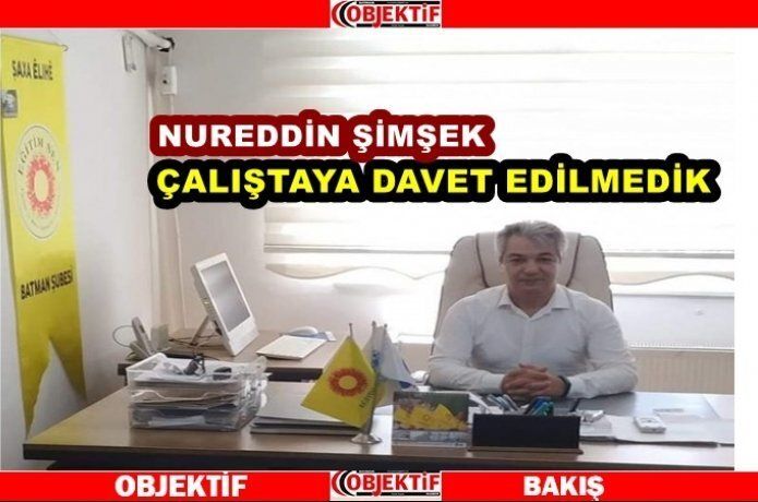 “Çalıştaya davet edilmeyi beklerdik”