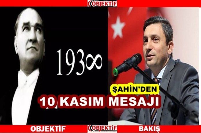 Vali Şahin'den 10 Kasım mesajı